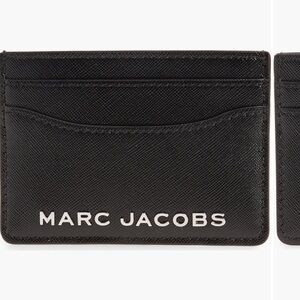 NWT✨ Marc Jacobs Black Leather Card Holder